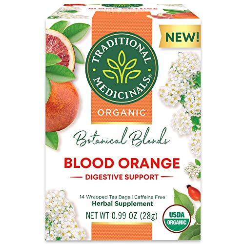 Traditional Medicinals Organic Blood Orange Tea - 14 Tea Bags