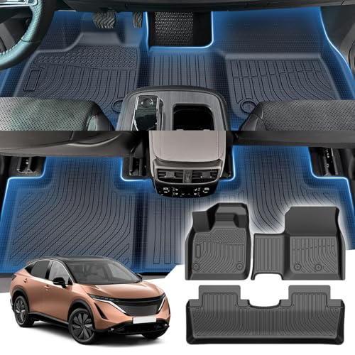 Sunsdrew Floor Mats for Nissan Ariya 2023 2024 2025 Accessories