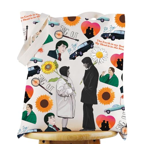 G2TUP Parker Tote Bag Daisy & Sunflower Gift The Earth is My Body My Head Is In The Stars Shoulder Bag Glaucus Merch