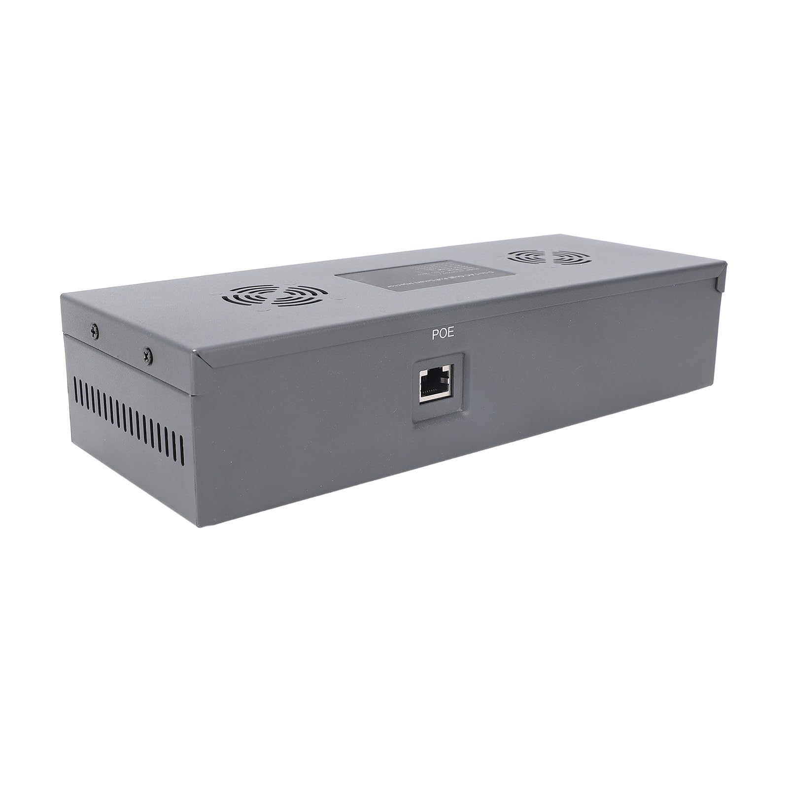 Generic Gigabitowy Iniektor PoE Moc Wyjściowa 150 W dla Anteny Satelitarnej V2 5 W 1 Ethernet - żelazo (wtyczka UE)