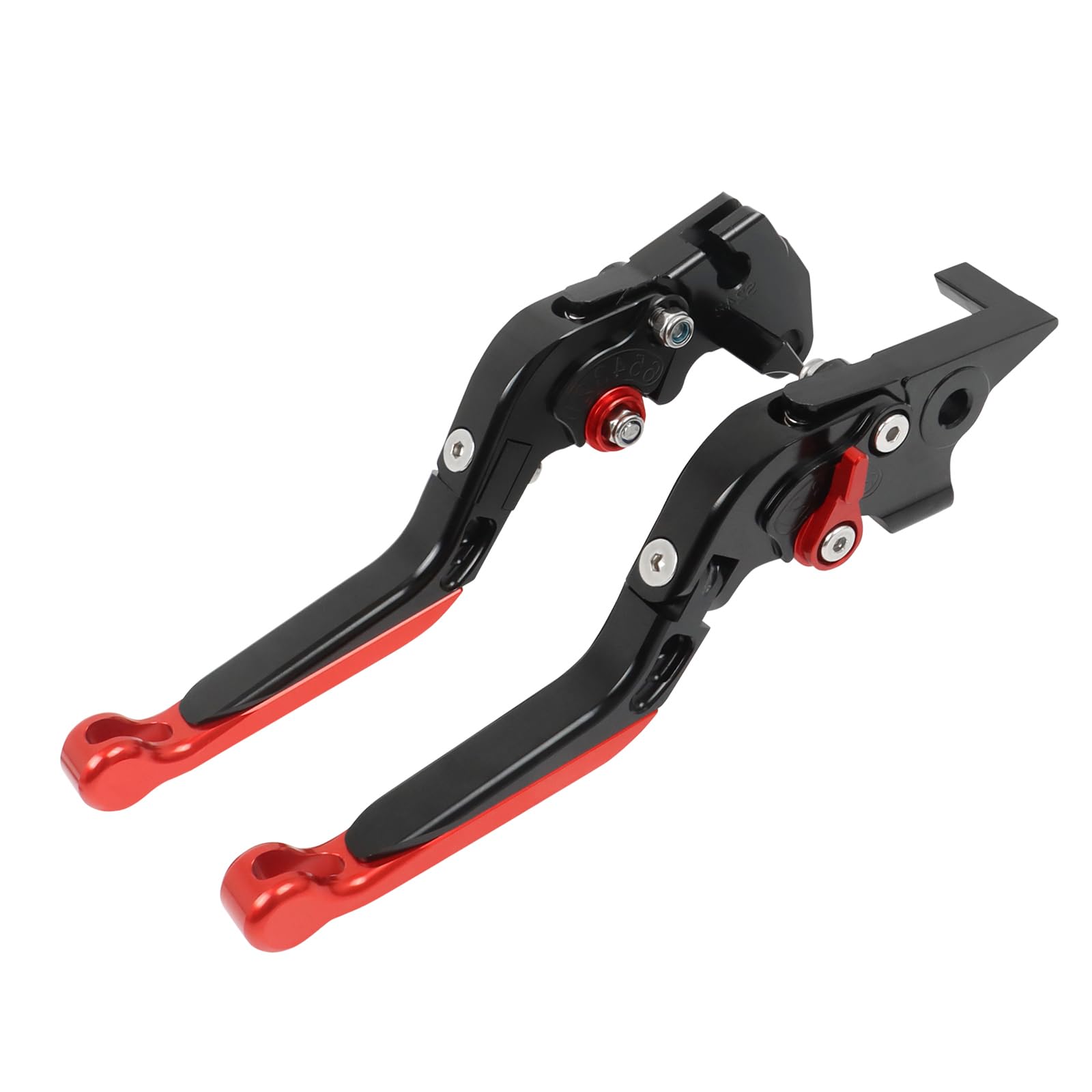 CHIFUN Brake Lever and Clutch Lever Set Replacement for BMW F750GS F850GS 2018-2021 F900R F900XR 2020-2022 Aluminum Motorcycle Handlebar Lever Foldable Length Adjustable(Red)