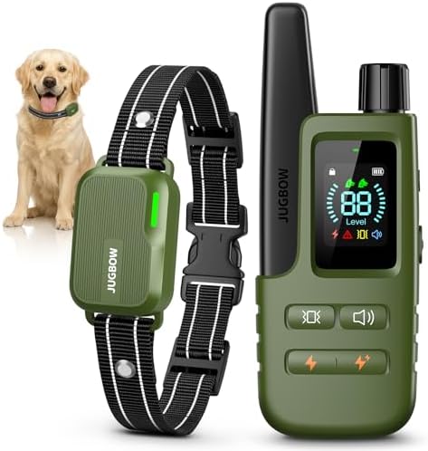 Jugbow Dog Shock Collar - 4500FT Dog Training Collar with Remote,...