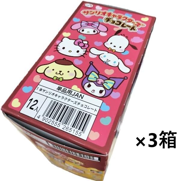 Amazon | 不二家 サンリオキャラクターズチョコレート 10g×36個（12×3
