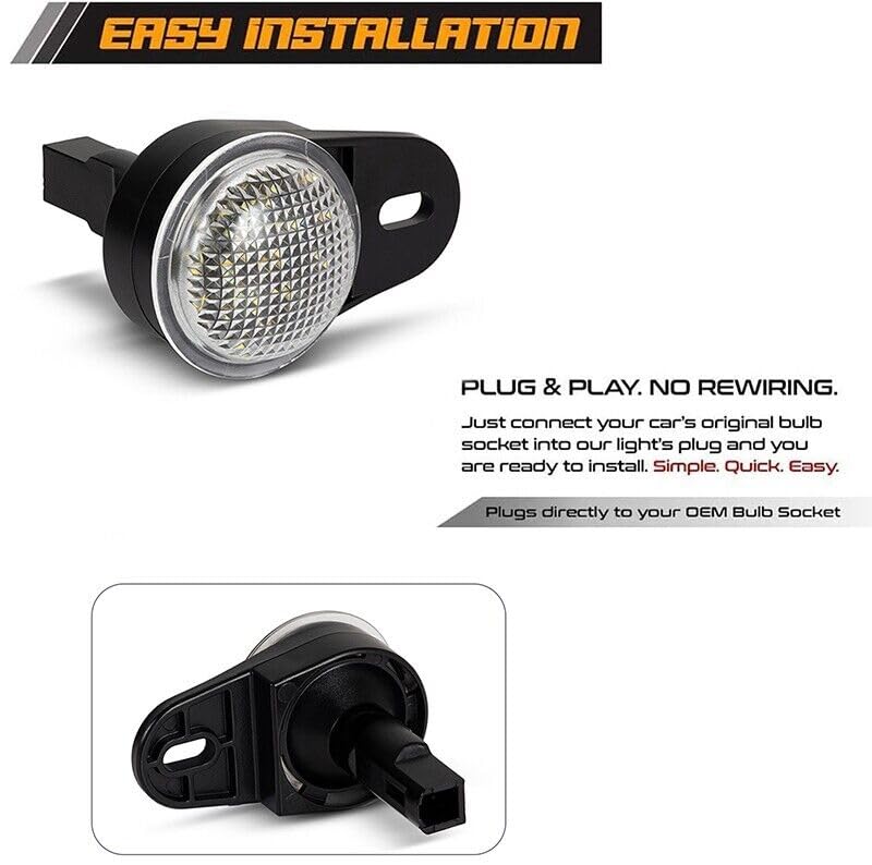 Lámparas LED interiores Ice Blue para Jeep Dodge Ram 1999-2019 miniatura 4