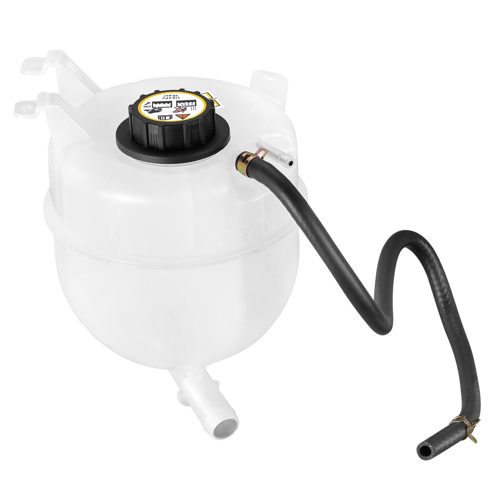 BDFHYK Engine Coolant Expansion Reservoir Overflow Tank Compatible with E350 E450 Super Duty E350 Club Wagon 6.0L V8 2004 2005 2006 2007 2008 2009 2010 Replace 603-218 4C2Z8A080AA 9C3Z8101B 603218
