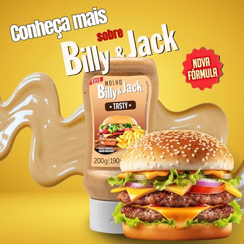 BILLY & JACK Molho Tasty Billy & Jack 200 Gramas