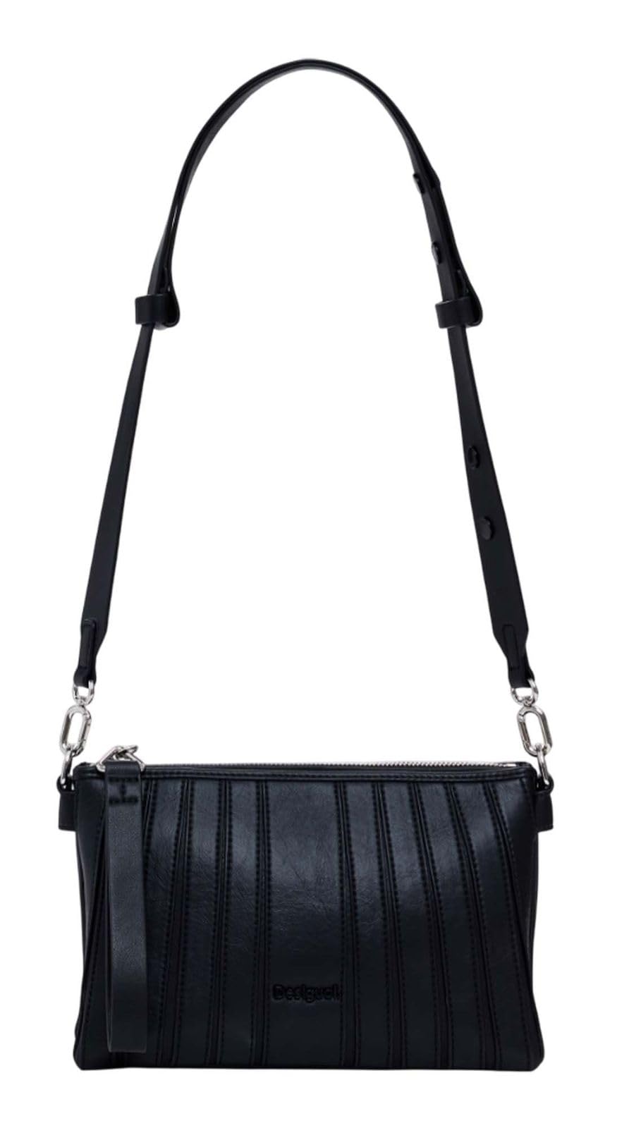 Desigual BAG_KAPELA DORTMUND FLAP, 2000 BLACK, U