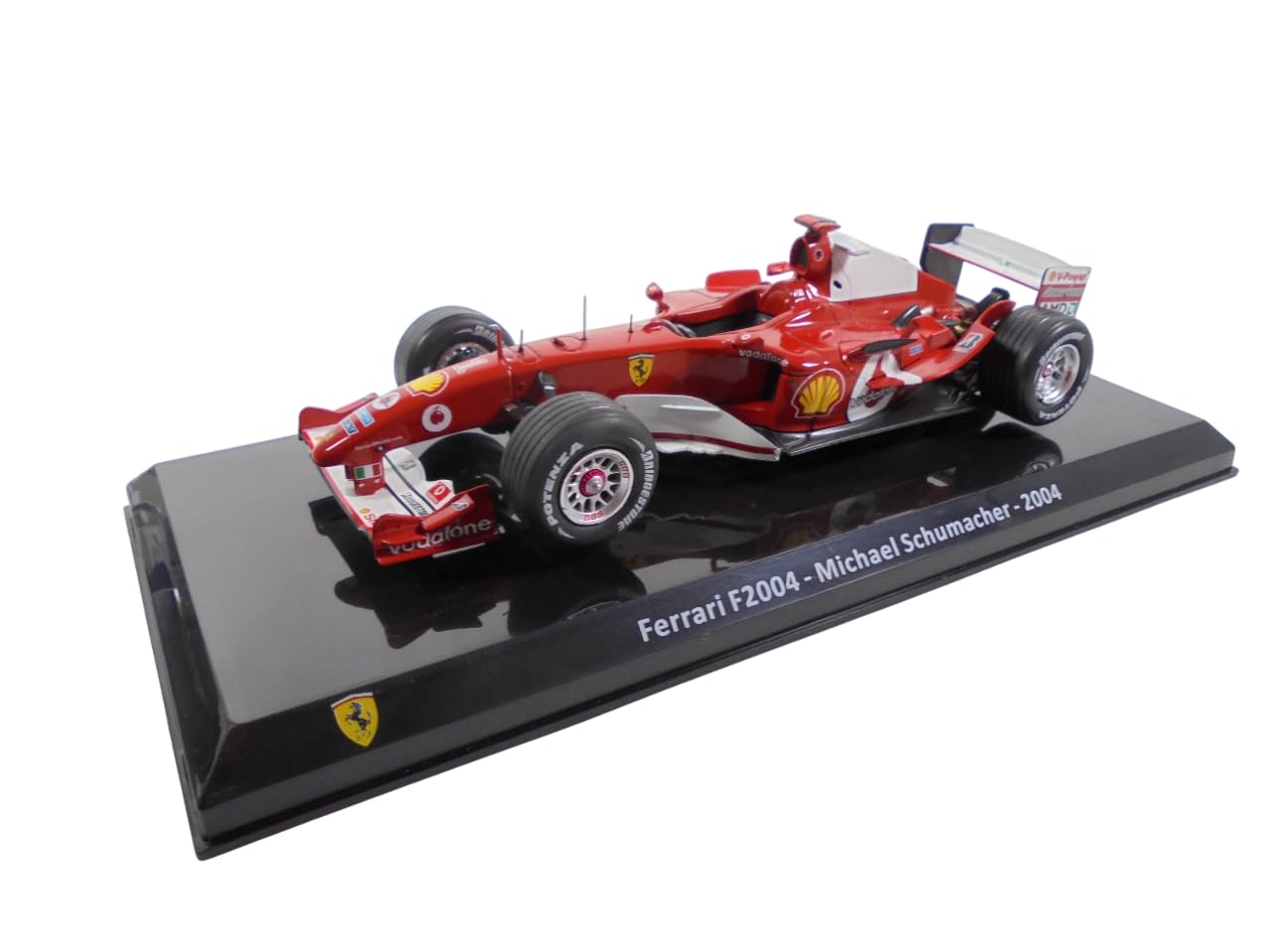 Photo 1 of - Formula 1 Compatible with Ferrari F2004 Michael Schumacher 2004-1/24 Diecast Model Car - GF043