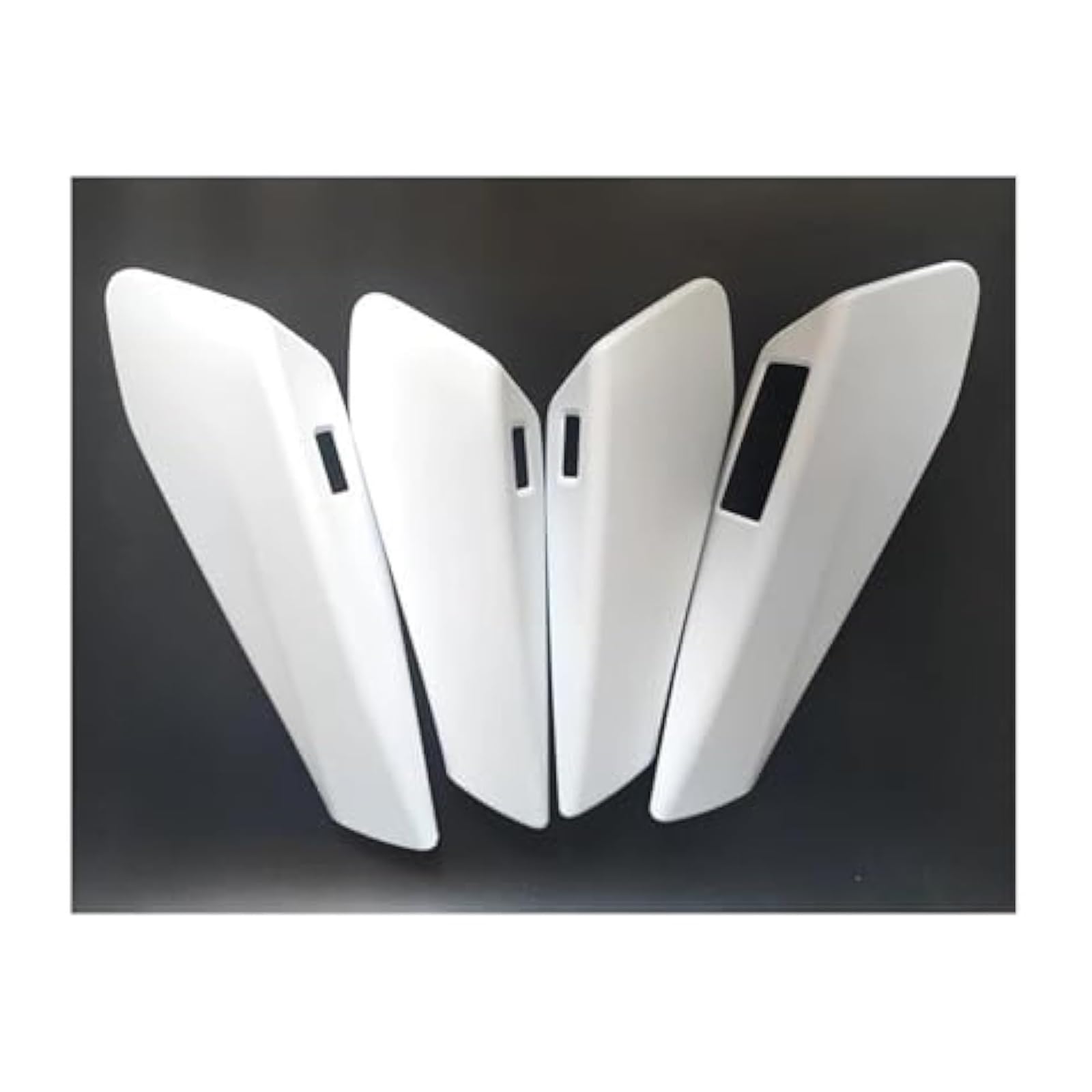 FANGZIQQ for VW ID.4 .3 RHD LHD Model Car Door Handle Armrest Trim Window Lift Panel Cover Protector Car Inner Door Handle(RHD Matt White)
