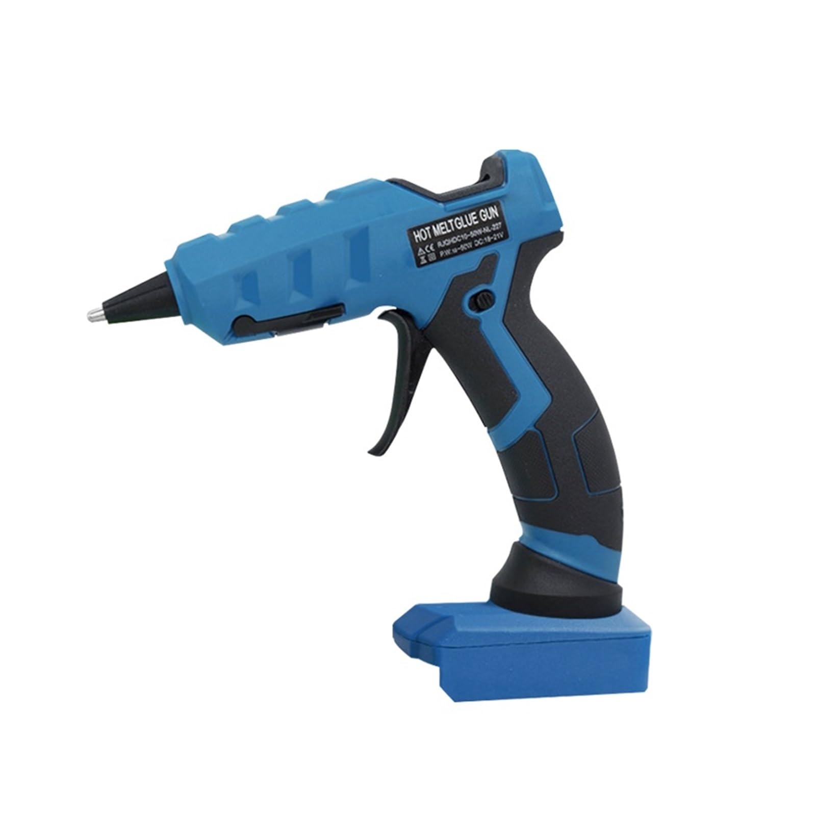Pistola de pegamento para derretir, para manualida Pistola De Pegamento De Fusión En Caliente Inalámbrica For Batería De Iones De Litio De 18V/20V, Pistola De Pegamento De Fusión En Caliente De Precal