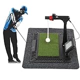 ★【DIGITALER SWING-TRAINER】Nach dem Schlag können Sie die Bewegungsrichtung des Balls direkt über die Stimme und den LCD-Bildschirm bestätigen, die Schwungbewegung verbessern und die Sprachinformationsfunktion gibt das Ergebnis per Stimme über den Lautsprecher an.