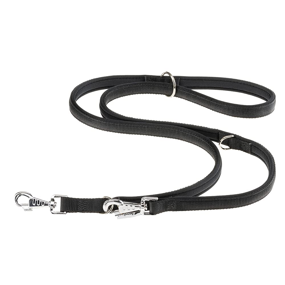 Ferplast DAYTONA GA Extra Strong Training Dog Lead, 3 Adjustable Lengths, Soft Padded Handle, Anti-Abrasion, Italian Design