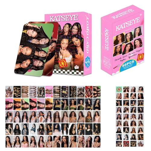 K-Pop LOMO 96Pcs Cards/Stickers for Kat-seye Classic Card Set for FansTeens Playing Party Favors and Gift