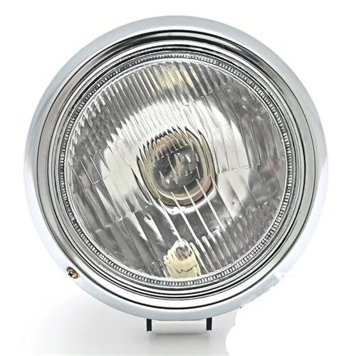 Phare de moto universel chromé DC 12V haute résistance pour XL 883 1200 X48