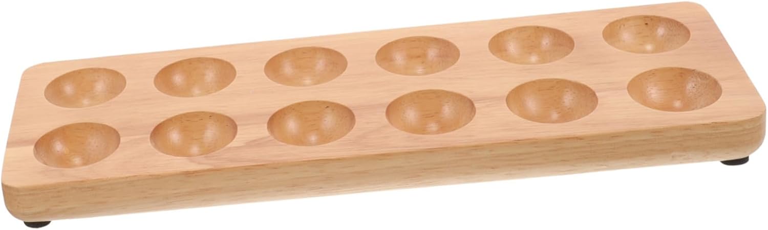 POPETPOP Egg Holder Egg Storage Rack for Kitchen Refrigerator Durable Egg Tray Sophisticated Design for Safe Egg Placement and Organization