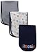 Gerber Baby Boys' 3 Pack Terry Burp Cloths, Sports, One Size