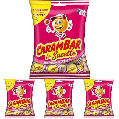Carambar Bonbon Sucettes Caramel 84 g - vue 2