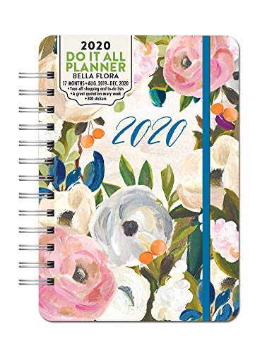 Orange Circle Studio 2020 Do It All Planner, Bella Flora
