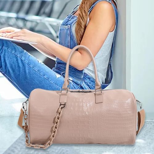 Women Shoulder Bag Trendy Large Capacity PU Crossbody Bag for Summer Spring Work2