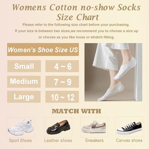 Image of Womens Ankle Socks Cotton No-Show Comfortable Low-Cut Liner Kraft Paper Gift Box