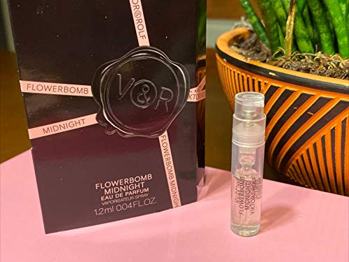 Viktor & Rolf Flowerbomb Midnight Eau De Parfum .04Oz Samples Newest #TOP1
