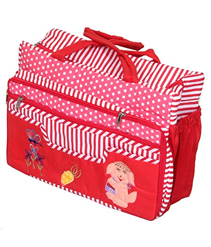 Kuber Industries Fabric 40 cms Multi Baby Bag (KUBNEJ98339)