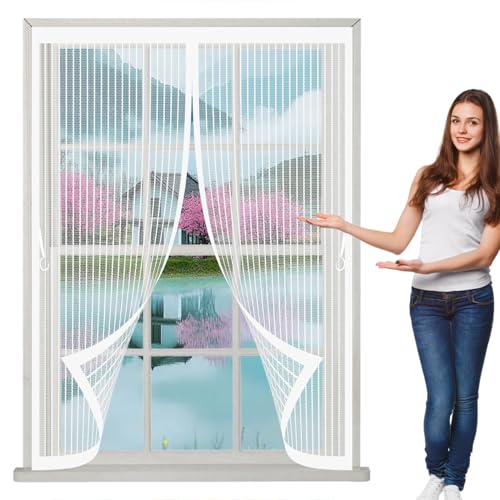 ���փJ�[�e�� ���֗p�Ԍ� 77 x 72 cm �Ԍˉ�悯�������ߊJ���o����y�X�x�����_�T�b�V�h�A�����t�ȒP�Ɏ����I�ɖ��É��d�l�ȈՒ���ւ����悯�l�b�g��h�����݂ǃx���_�����|���o������t����������p, �z���C�g