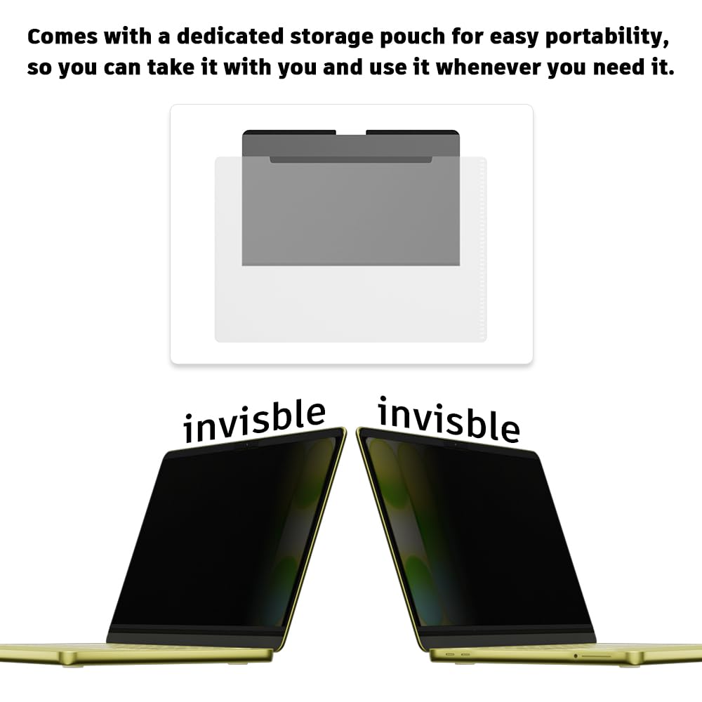 Protector De Pantalla Magnético Extraíble Para MacBook Neo | Desmontable, Fácil De Instalar, Protege La Privacidad, Ideal Para Oficinas Y Cafeterías, Resistente A Los Arañazos