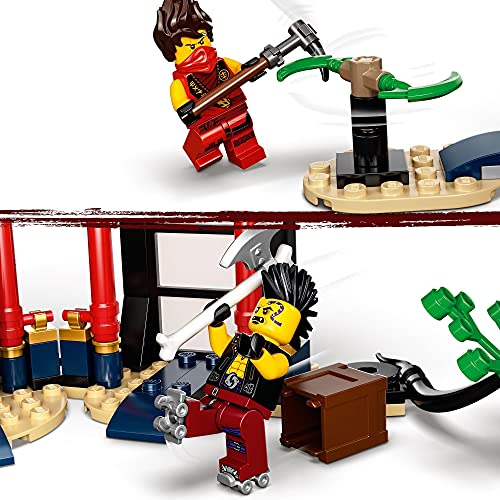 LEGO 71735 NINJAGO Turnier der Elemente Tempel Bauset mit Kampfarena und sammelbarer Figur des Goldenen Ninja Lloyd, 6-99 Jahre – Bild 6