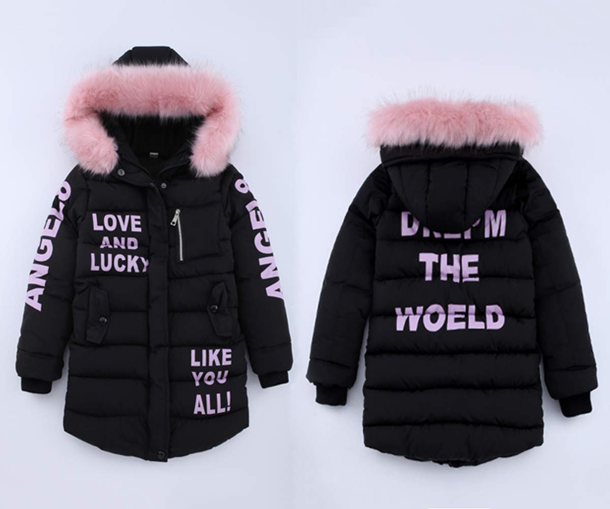 Cappotto invernale da ragazza giacca piumino autunno inverno cappotto con cappuccio caldo per bambini parka outerwear lungo capispalla giacca per bambini