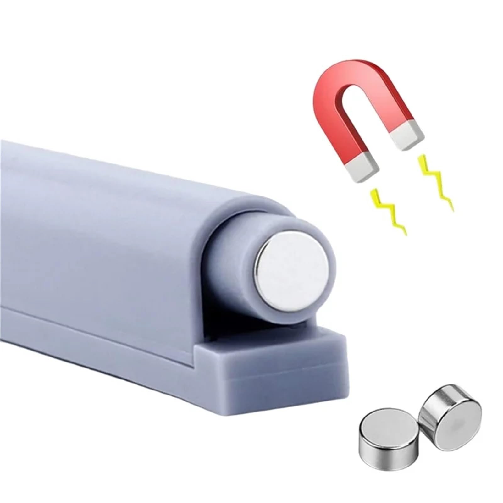 20PCS Schrank Puffer Push-To-Open Tür Fänge Magnetische Riegel Ruhig Schließen Mit Unsichtbaren Griff Möbel Hardware Zubehör FüR TüRsch