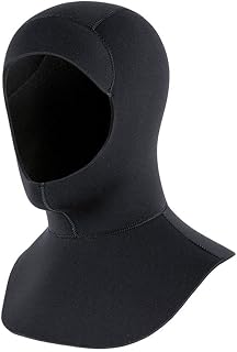 ZAMETTER Chal Buceo Capucha Neopreno Buceo Sombrero Para Buceo, Surfing Color Negro (L/XL 3mm Negro)