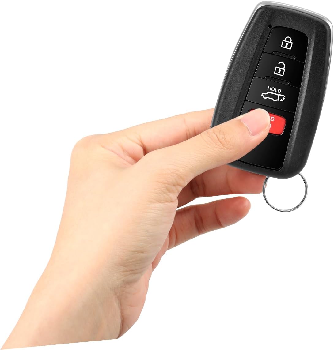 Key Fob Replacement Fits for Toyota RAV4 Highlander 2019 2020 2021 2022 2023, Smart Proximity Keyless Entry Remote Control HYQ14FBC 8990H-0R030, 8990H-0E020 4 Button 314.3 Mhz