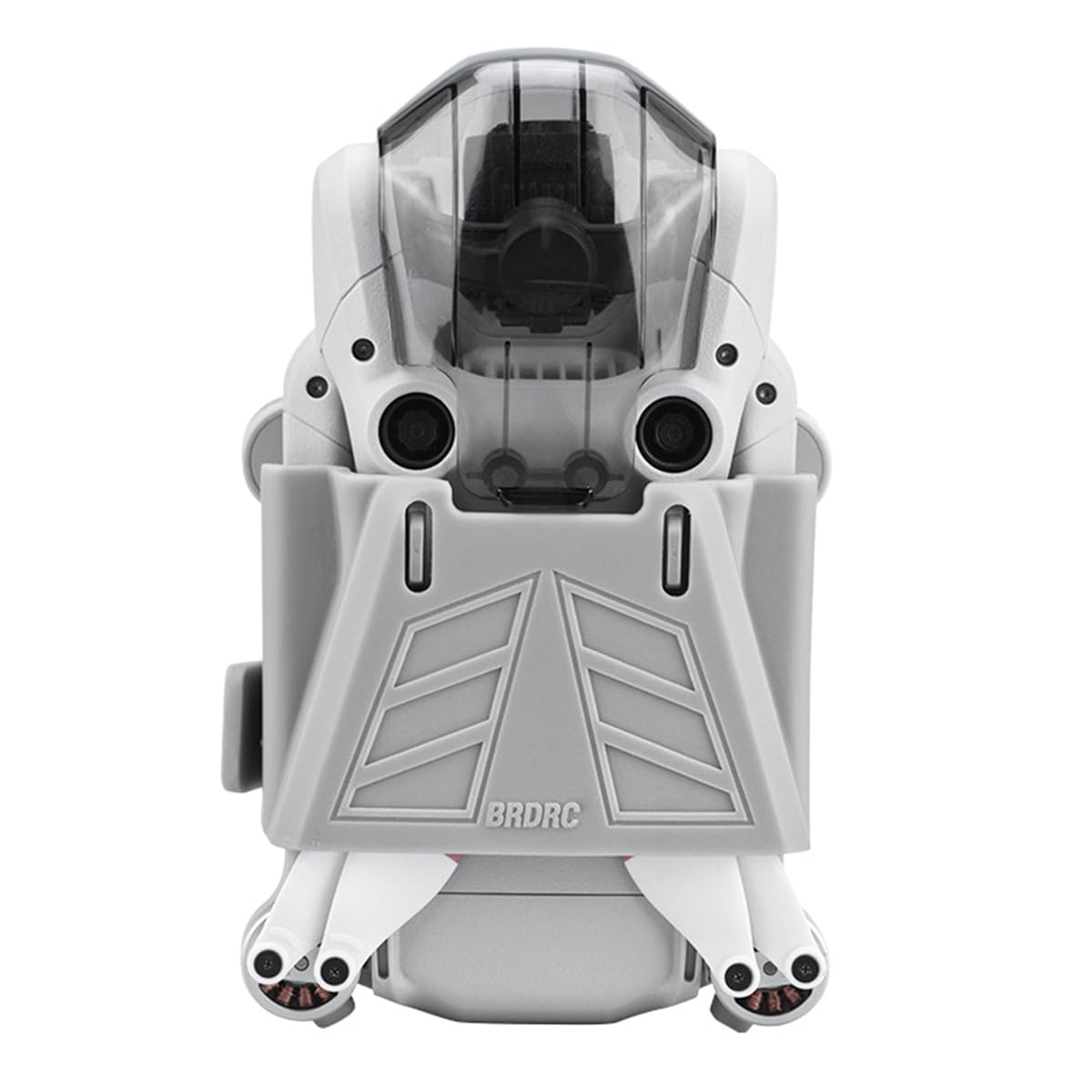 Elastyczna ochrona śmigła z silikonu TPU, stabilizator śmigła, uchwyt mocujący śmigła, kompatybilny z akcesoriami do drona DJI Mini 3 Pro (szary)