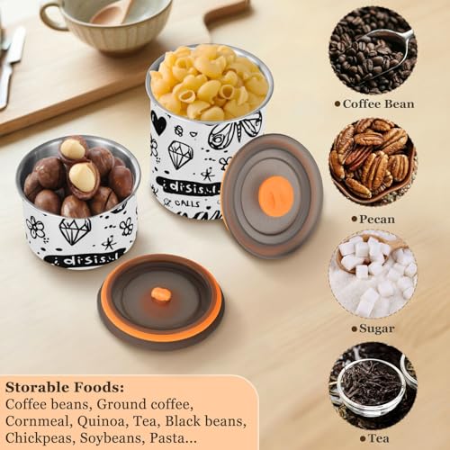 Contenedor para Almacenamiento de Café OTVEE 500ml Acero Inoxidable miniatura 6