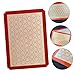 SOLUSTRE Silicone Baking Mat Sheet Reusable Nonstick Bakeware for Cookies Bread Pastry Easy to Clean for All Baking Needs
