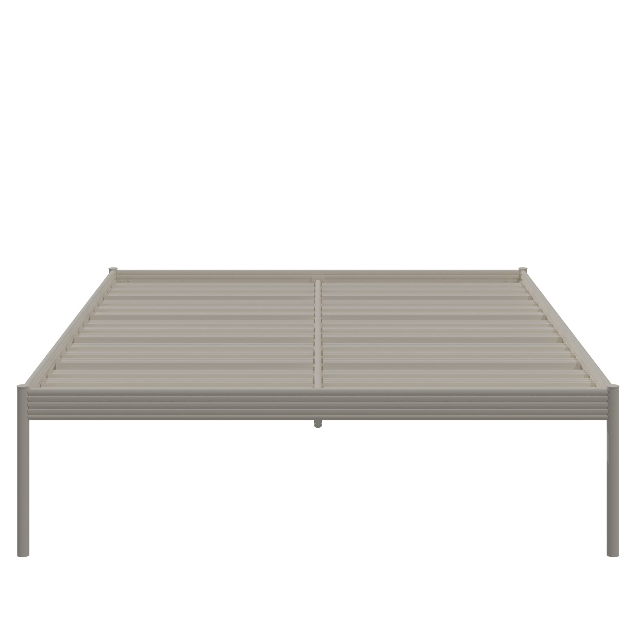 The Original Bed Co. Pinner King Size (6ft) Metal Divan Bed (Glossy Finish, Ivory) (for Mattress Size: 72”x78”)-picture-25