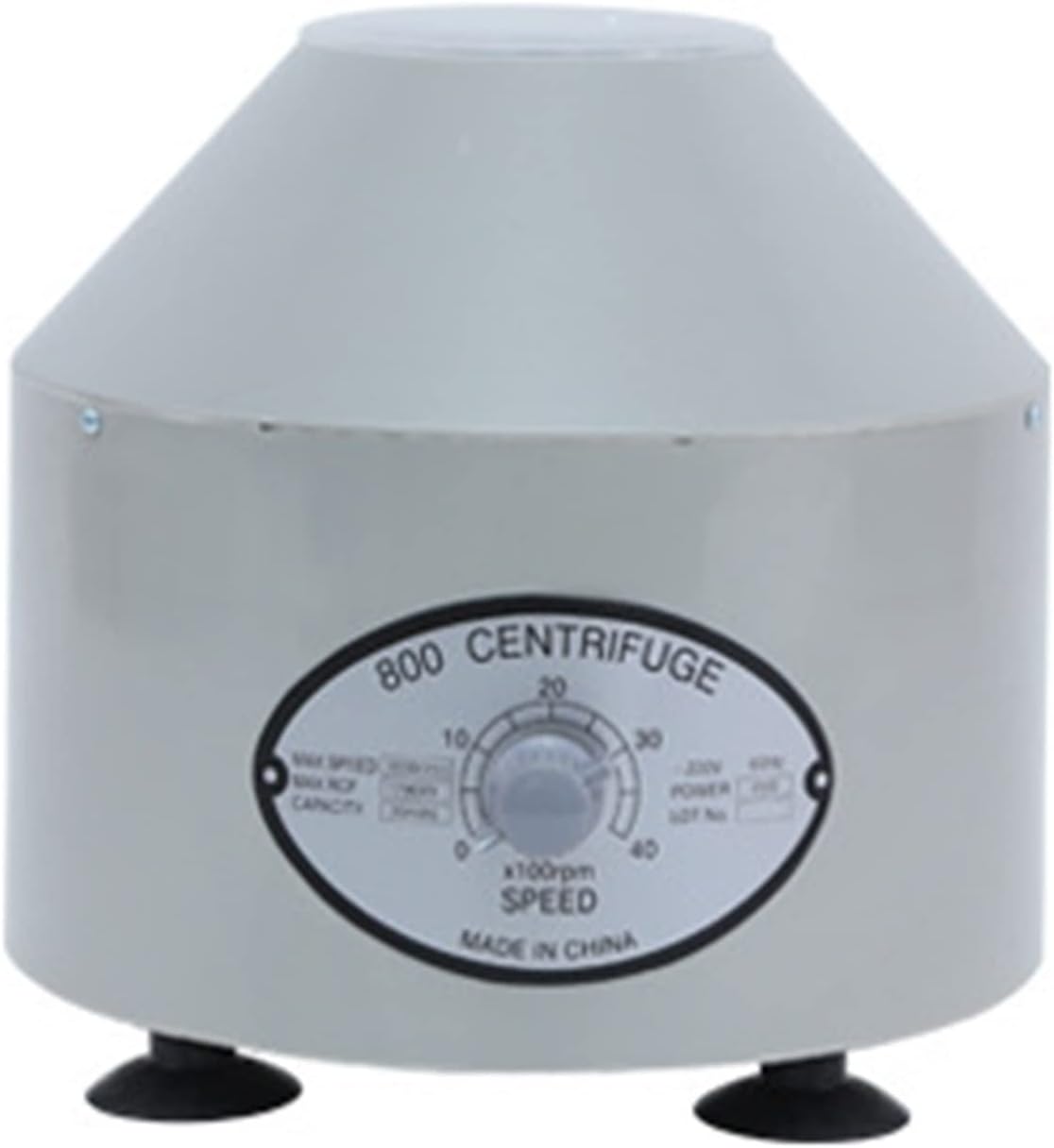 Centrifuge Machine, Lab Benchtop Centrifuges, Mini Centrifuge PRP Serum Separator Adjustable Speed Timing Laboratory Benchtop Low Speed Low Speed 4000RPM(800D)