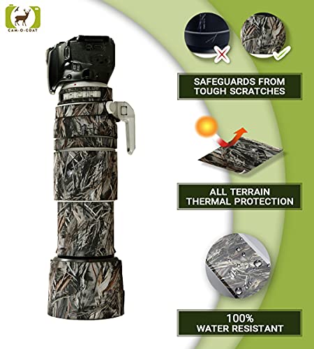 Image of Neoprene Coat for AF-S NIKKOR 200-500 mm f /5.6E ED VR| Water Resistant & All Terrain Protection (Absolute Indian Camo)