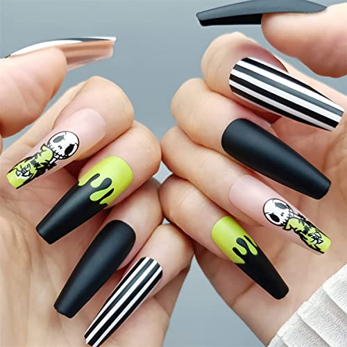 Halloween Nail Stamping Plate Nightmare Before Christmas Nails Stamping Kit The Day Of Dead Ghost Holiday Nail Stamping Plate Nail Stamper Kit For Women Girls Diy Salon #TOP3