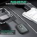 Wireless Carplay Adapter for iPhone - Instant Connection, Wired Carplay to Wireless, Apple Car Play Converter, Fit for Cars Built-in Wired Car Adapter, with USB-A to USB-C Converter