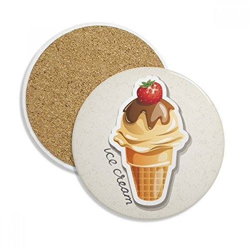 Cône en céramique coaster de prestige support en pierre poreuse design lot de 2 - 2