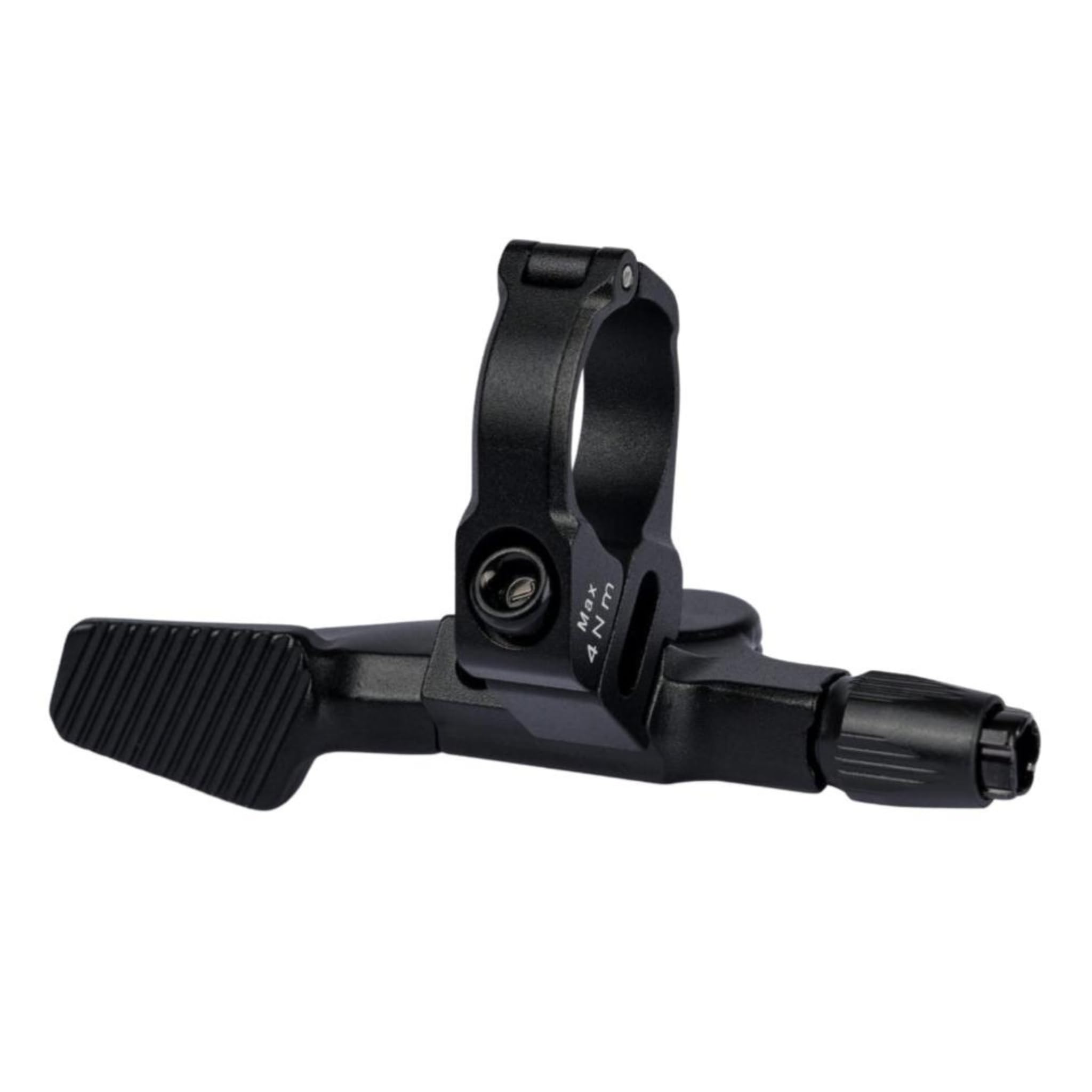 Ascend Components Tune Dropper Seatpost Lever - Universal Compatability With Cable Dropper Seatposts - 22.2mm Standard Clamp size plus Full Cable Set And Fittings (Black)