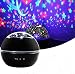 Star Projector Light, Night Lamp Romantic Rotating Sea Animals Star Moon Cover Projector Night Lighting for Children Adults Bedroom, Birthday,Baby Nursery Light (Black)