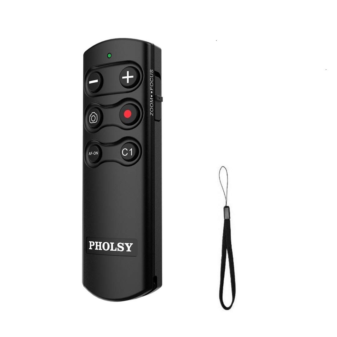 PHOLSY Caméra Télécommande sans Fil RMT-P1BT Bluetooth Compatible avec Sony | Compatible avec Sony a1, a7C, a6400, a6600, a6700, a7M3, a7M4, a7RM3, a7RM4, a7SM3, a9, a9M2, RX0M2, RX100M7, ZV-1, ZV-E10