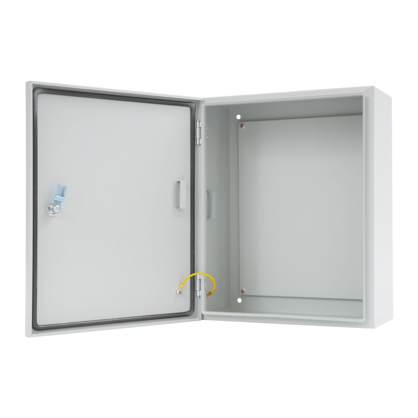 MIIWWOWO Electrical Enclosure Box, 50x40x20cm Outdoor Junction Box with Lock & Keys, IP55 Weatherproof Wall Mount Electrical Box for Cables Circuit Protection (50x40x20cm)