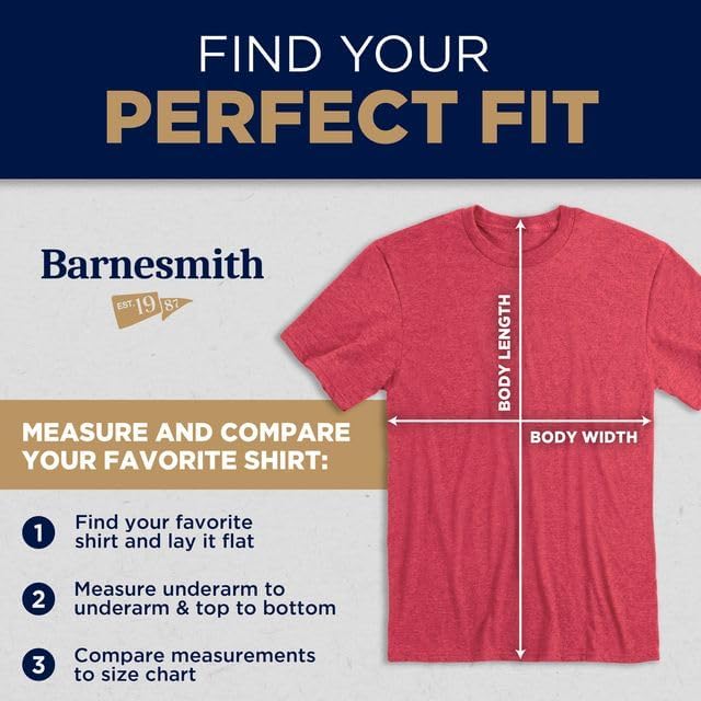 Barnesmith NCAA Unisex Short-Sleeve Ring Spun T-Shirt, Premium Lightweight Cotton, Laude Design, Woven Sleeve Team Logo - Image 6