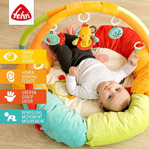 Fehn 3D-Activity-Nest Safari – Weicher Spielbogen für Babys – Ansicht 2
