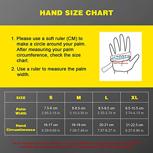 ANGGO Guanti da Ciclismo, Guanti Bici MTB da