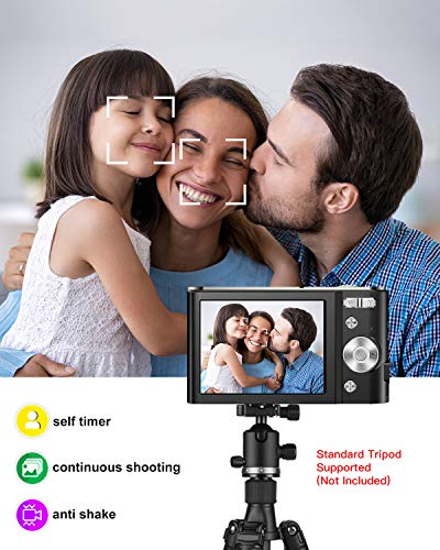 Digitale camera 2.7K Ultra HD Mini Video Camera 44MP 2.8 Inch LCD Oplaadbare Studenten Compacte Camera Pocket Camera met… - Image 5